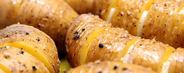 Hasselbackpoteter